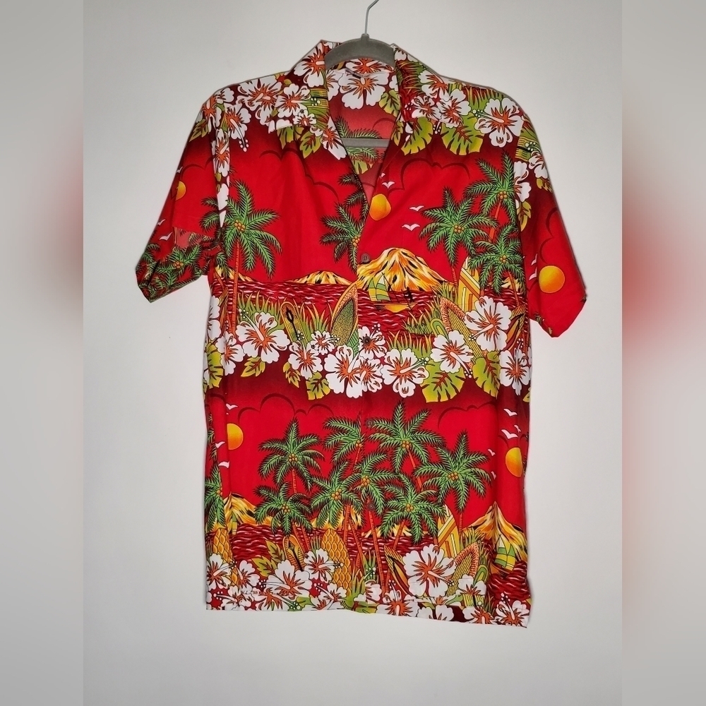 Hawaiian Shirt- Mens- ALVISH- Size Small